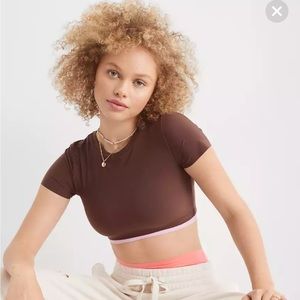 NWT Aerie Smoothies Crop Top